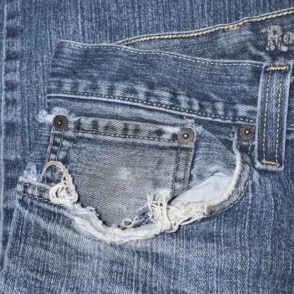 Roebuck And Co Slim Straight Denim Jeans 36x33 - Picture 7 of 11